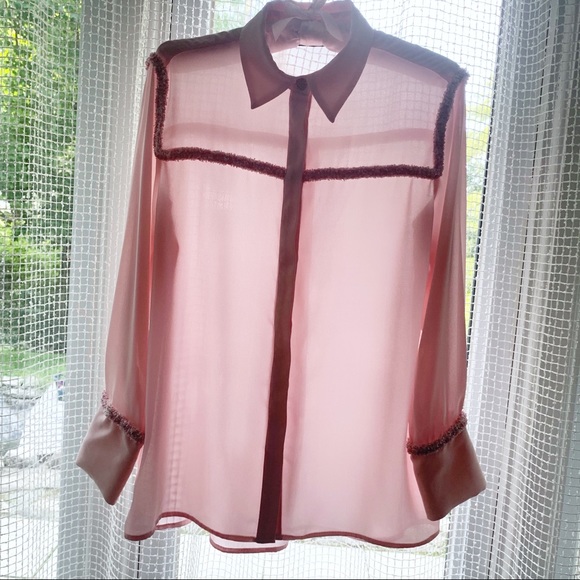 ZARA pink blouse SMALL - Picture 14 of 14